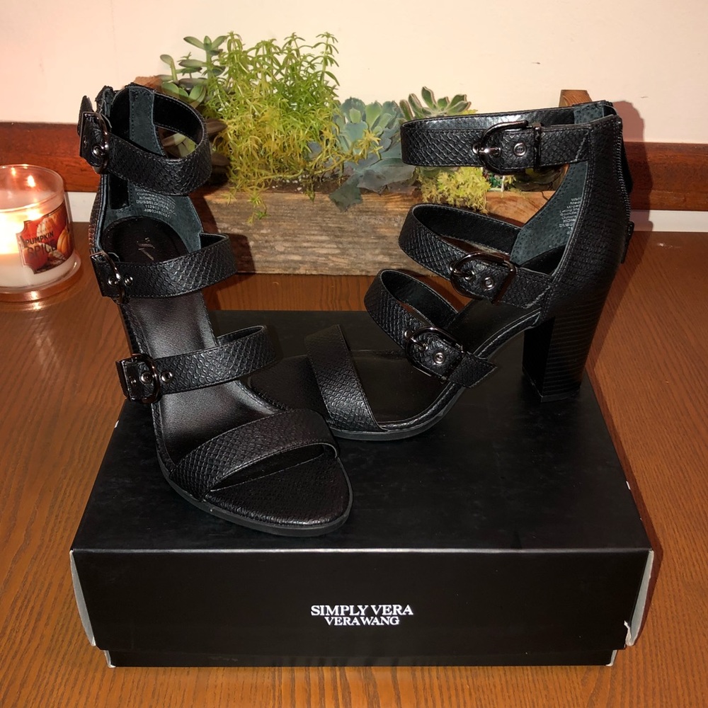 Black Heels - Strappy